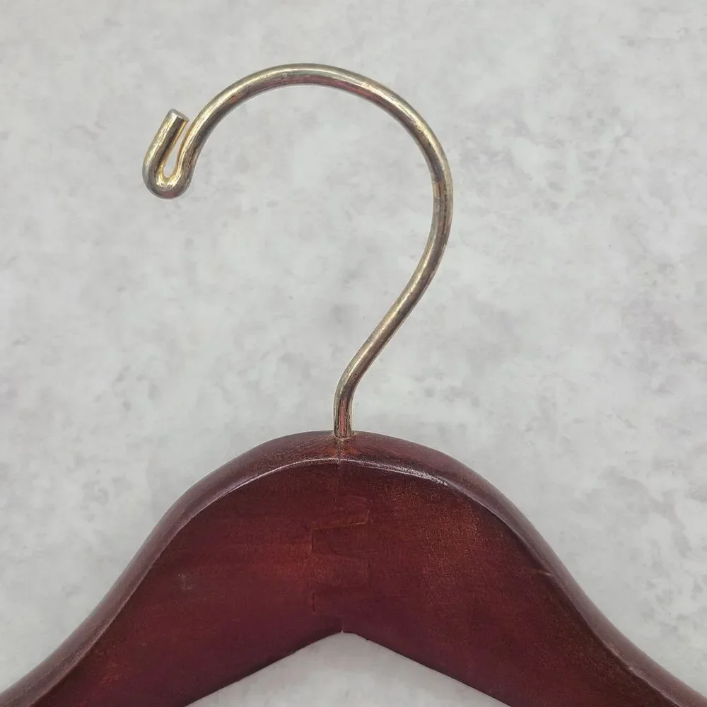 Wood Suit Hangers 1 Nordstrom 2 Unbranded Coat Pants Gold